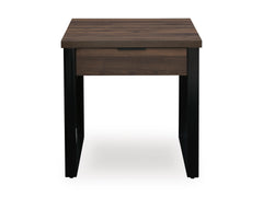 Dark Brown End Table, product view 2 - 2