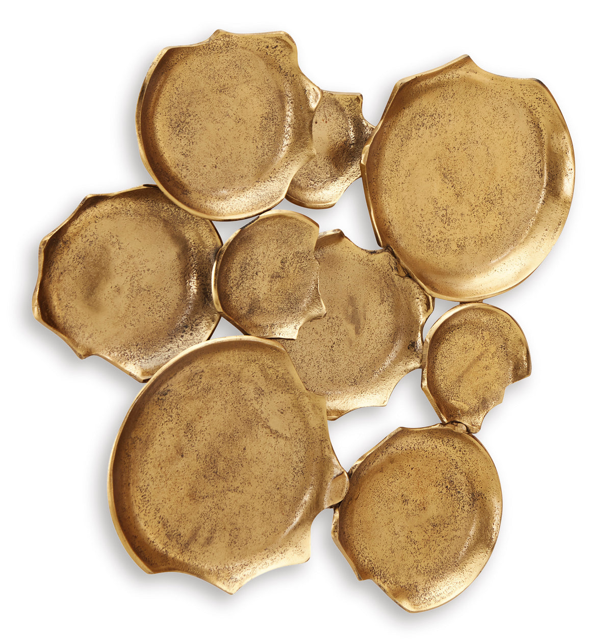 Antique Gold Finish Wall Decor, view 1