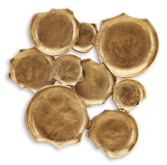 Antique Gold Finish Wall Decor, view 4 - 4