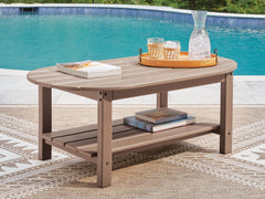 Driftwood, outdoor coffee table beside a pool - 2