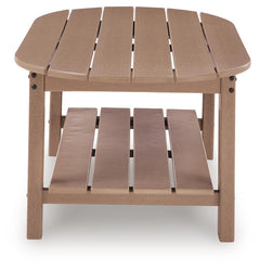Driftwood, outdoor coffee table side view - 4