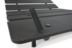 Black, wireless remote control detail - 4