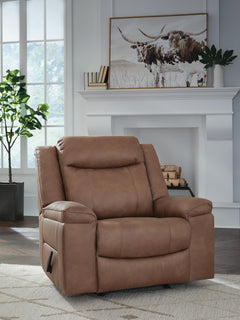 Caramel, recliner in room; other furnishings excluded - 2
