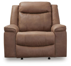 Caramel, complete recliner front view - 4