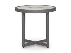 Gray / Outdoor Side Table, front view - 2