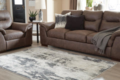Multi 94" x 122", room view; furniture excluded - 2