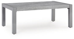Gray, full coffee table angled view - 1