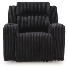 Black, front recliner view - 4