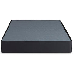 Black Full, front view of complete mattress foundation - 6