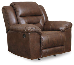 Chocolate, full recliner in closed position - 1