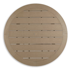 Black/Driftwood Outdoor Table, product view 4 - 3
