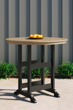 Black/Driftwood Outdoor Table, product view 5 - 5