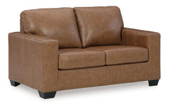 Caramel / Sofa and Loveseat Set, coordinating seating view - 7