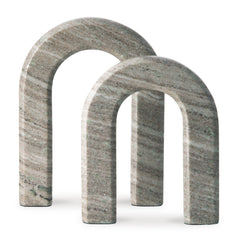 Taupe Keithton two-piece sculpture set, product view 2 - 2
