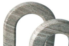 Taupe Keithton two-piece sculpture set, product view 4 - 4