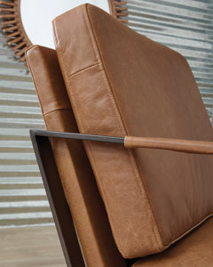 Caramel Accent Chair, view 3 - 3