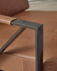 Caramel Accent Chair, view 4 - 4