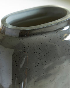 Gray/Black 15.38-inch height vase, product view 3 - 6