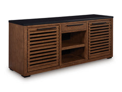 Warm Brown/Black Credenza, view 1 - 1