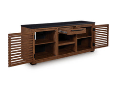 Warm Brown/Black Credenza, view 2 - 2