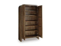 Medium Brown Accent Cabinet, product view 3 - 3
