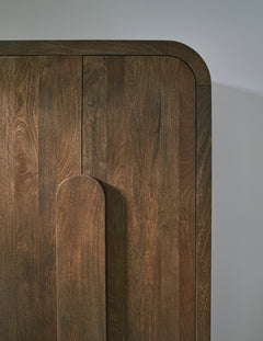 Medium Brown Accent Cabinet, product view 4 - 4