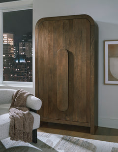 Medium Brown Accent Cabinet, product view 5 - 5