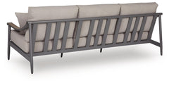 Gray, rear sofa view - 4