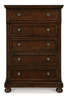 Rustic Brown, full front view of chest - 3