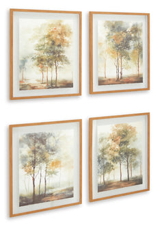 Multi Bryneford wall art set, product view 2 - 2