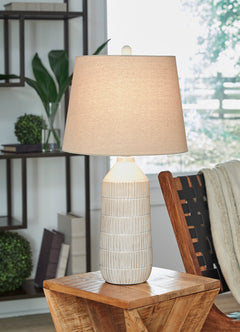Off White Willport set of two table lamps, product view 6 - 6