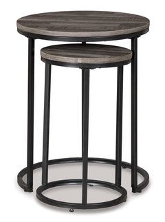 Black/Gray Briarsboro two-table set, product view 2 - 2