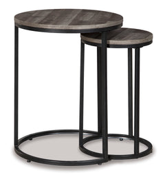 Black/Gray Briarsboro two-table set, product view 3 - 3