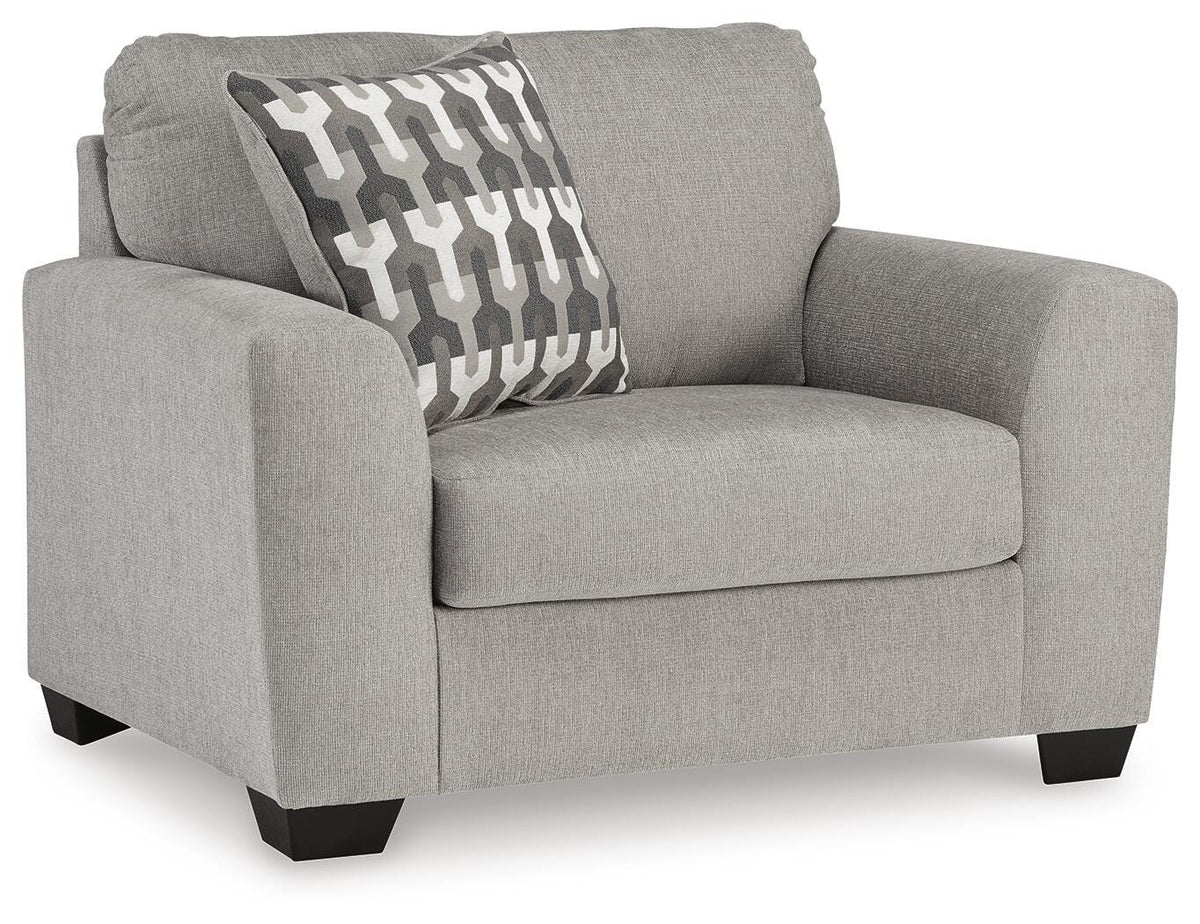 Flannel, full chair product view
