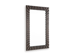 Dark Brown Accent Mirror, view 1 - 1