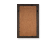 Dark Brown Accent Mirror, view 2 - 2