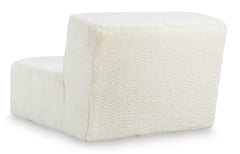 Ivory Upholstered Accent Chair, product view 4 - 4