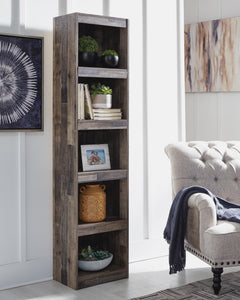 Multi Gray, pier shelving unit room view; accessories excluded - 3