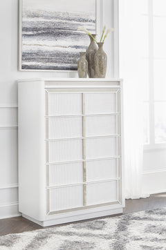 White, chest in room setting - 5