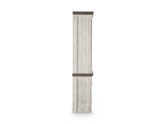 Two-tone, complete right pier cabinet side view - 5