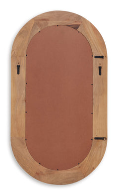 Brown Accent Mirror, view 2 - 2