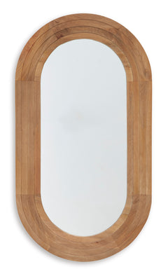 Brown Accent Mirror, view 4 - 4