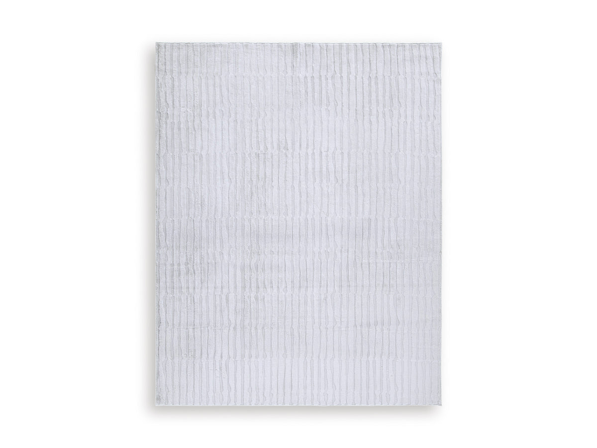 Gray 95.5" x 119.5", complete rug product view