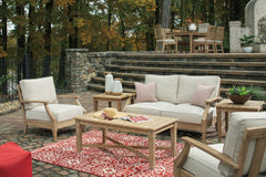 Beige Loveseat w/Cushion, product view 5 - 5
