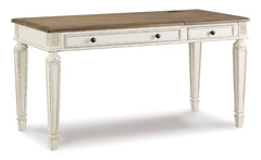 White/Brown Home Office Lift Top Desk, view 1 - 1