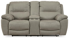 Putty, complete loveseat, front view - 4