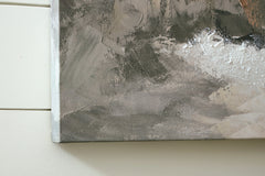 Tan/Gray/White Worthner wall art, product view 4 - 4
