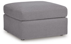 Granite, complete ottoman angled view - 1