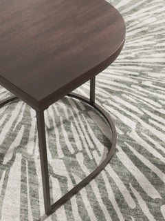 Dark Brown three-piece table set, product view 6 - 6