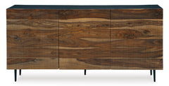 Natural/Brown Accent Cabinet, view 2 - 2